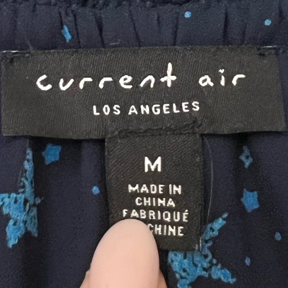 Current Air Cara Sleeveless Pleated Mini Dress Star Print - Picture 5 of 7